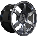 Monoblock forged wheel