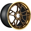 3-piece forged wheel