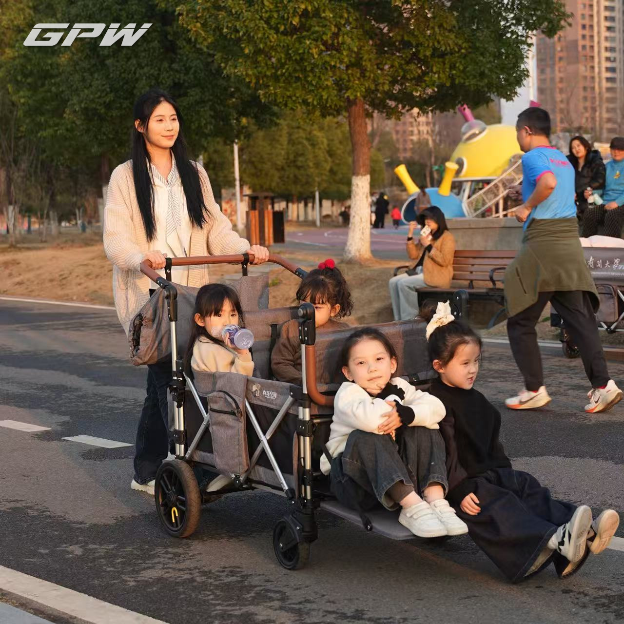 Premium Mini Pet Stroller for Small Breed Dogs