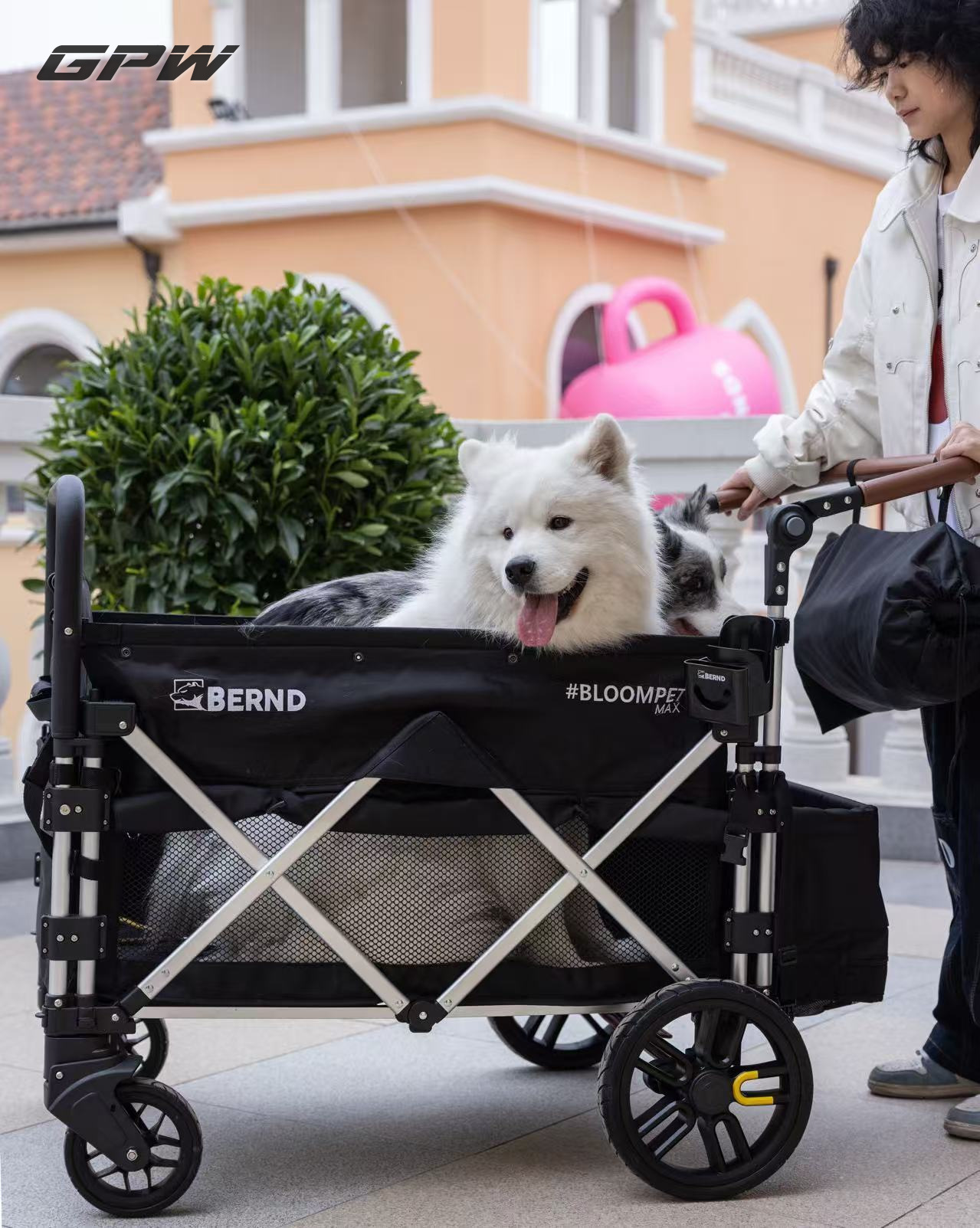 Spacious Medium Stroller with Dual Access Doors