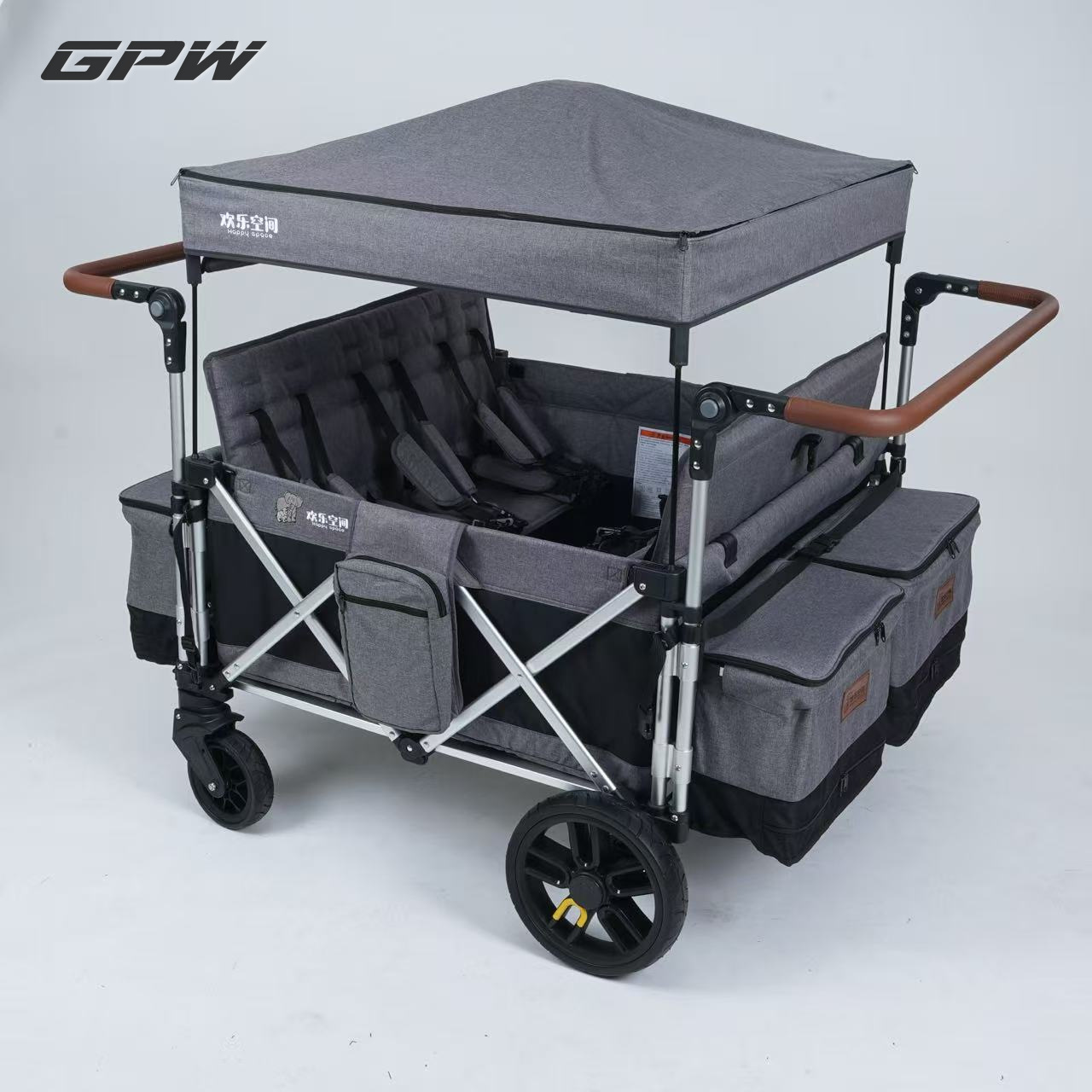Spacious Medium Stroller with Dual Access Doors